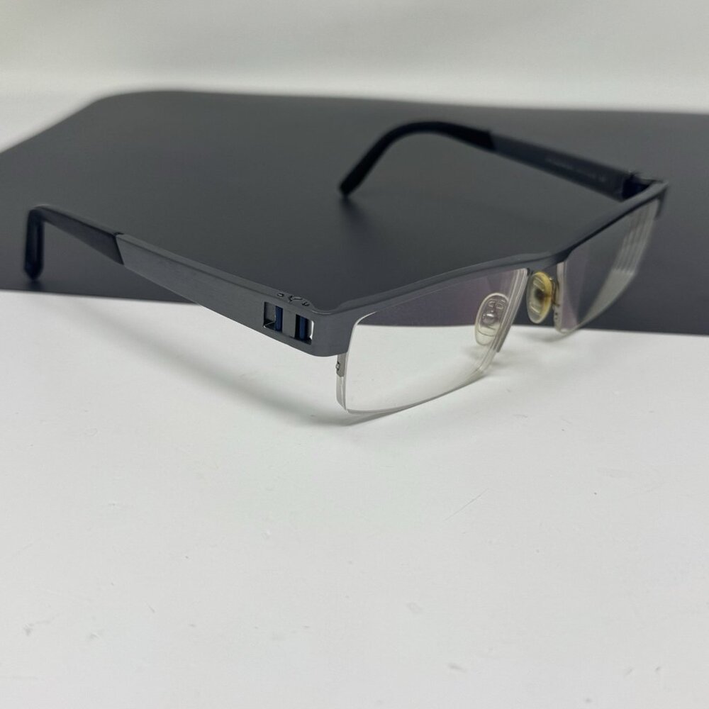 Morel OGA  Eyeglasses Frame Glasses 6841O 55 [] 17-140 GG 022 Grey Halfrim